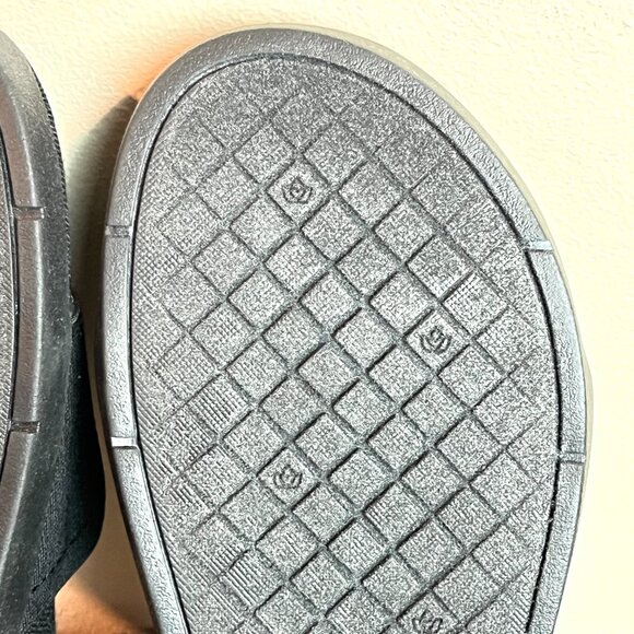 Spenco Womens Black Wide Band Sunset Comfort Flats Sandals Shoes Size 8 - Picture 10 of 11